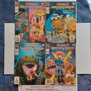 Advanced Dungeons & Dragons Catpaw Quartet 1-4